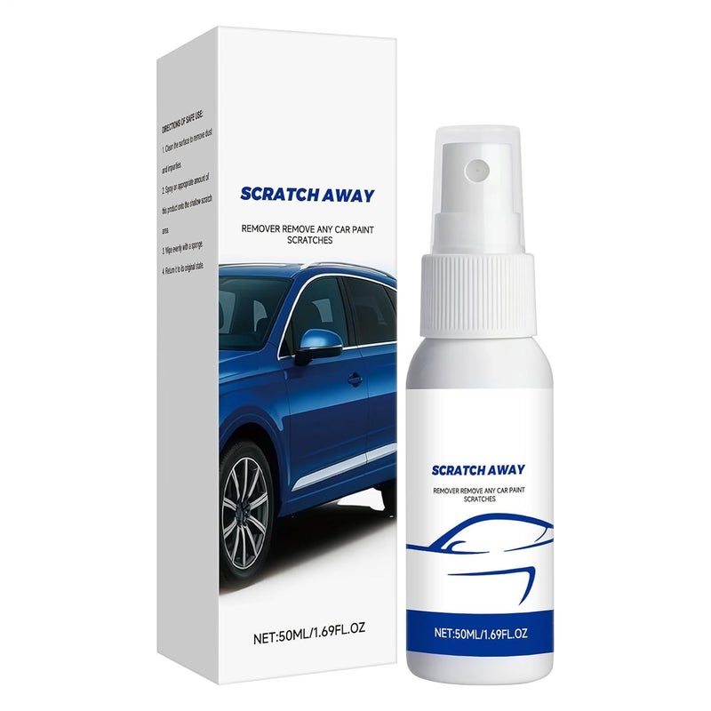 Scratch Remover for Vehicles | 50ml Detailing Spray | Car Scratch Repair - for Removal Detailing Swirl Automotive Glass Metal Rim Wheel Windshield Interior Bumper Garage - Image 1