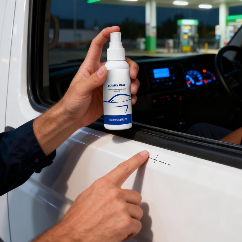 Scratch Remover for Vehicles | 50ml Detailing Spray | Car Scratch Repair - for Removal Detailing Swirl Automotive Glass Metal Rim Wheel Windshield Interior Bumper Garage - Image 3