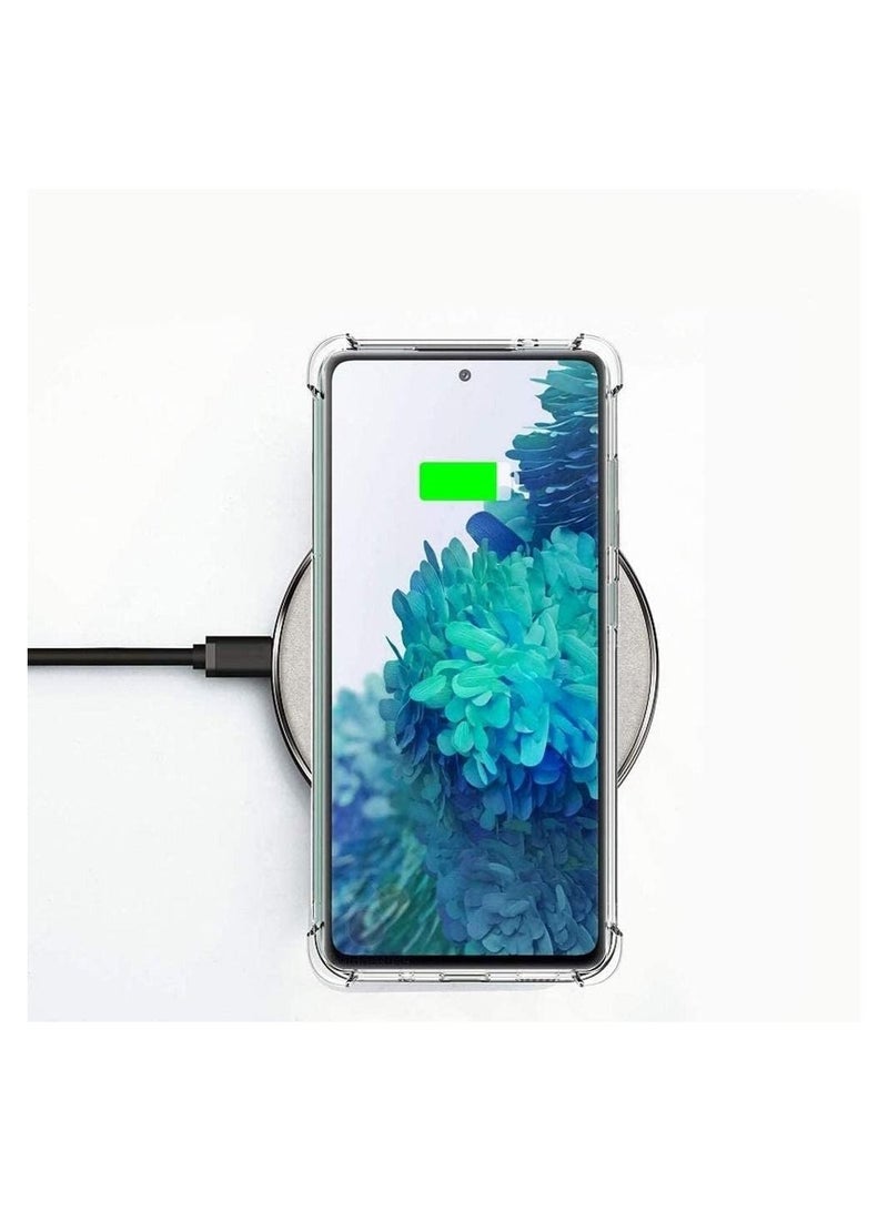 VITION Case for Samsung Galaxy S20 FE 5G / S20 Lite/ S20 Fan Edition - Crystal Clear Anti-Scratch Shock Absorption Cover, TPU Bumper with Reinforced Corners - Image 5