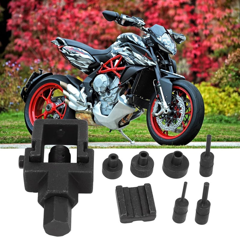 أنجريك Chain Breaker Set, Motorcycle Chain Breaker Link Splitter Pin Remover Riveting Tool for 520 525 530 532 Drive Chains - Image 4