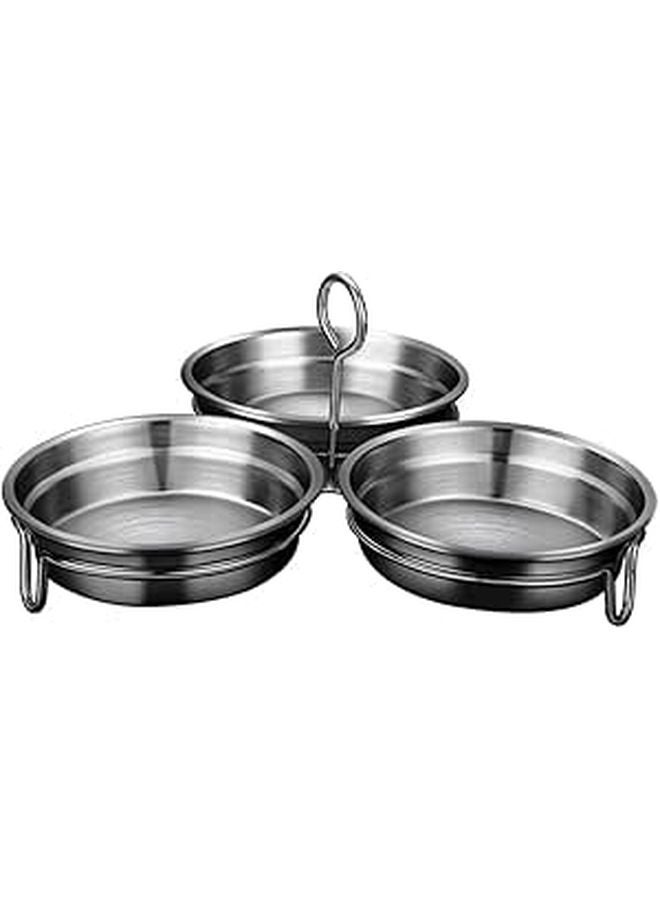 Stainless Steel Heart Shaped Egg Poacher Pan Nonstick Kitchen Cooking Set - Image 1