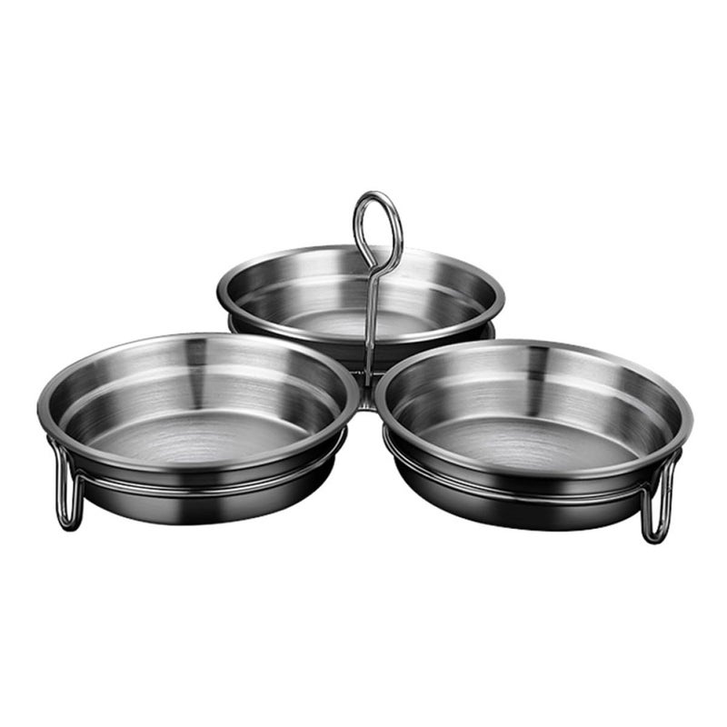 Stainless Steel Heart Shaped Egg Poacher Pan Nonstick Kitchen Cooking Set - Image 2