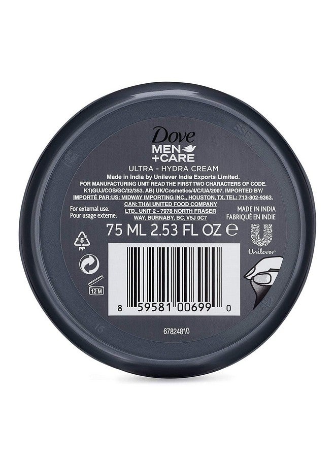 دوف كريم دوف للرجال+كير ألترا هايدرا مع ترطيب يدوم 24 ساعة، 2.53 أونصة سائلة (عبوة من 4 قطع) - Image 3