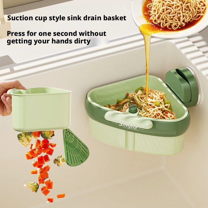 Suction Press Sink Strainer Basket - Image 1