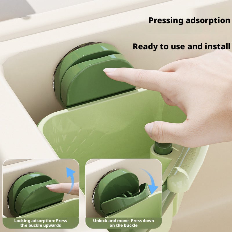 Suction Press Sink Strainer Basket - Image 3