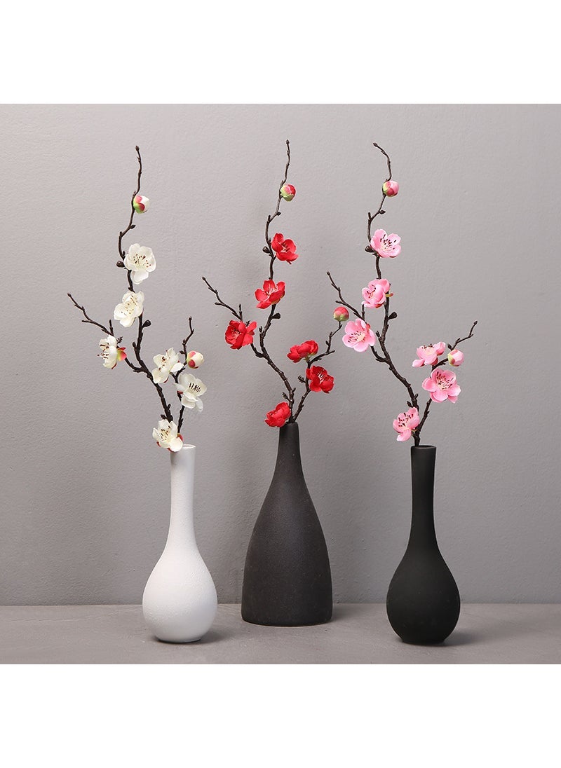 Generic Simulated Plum Blossom Branches Artificial Flowers Red Plum Blossom (excluding bottle)  - Image 2
