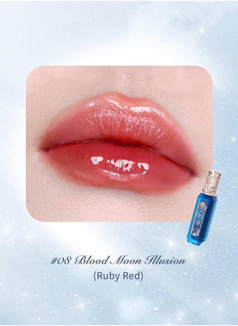 Flower Knows - Flower Knows Moonlight Mermaid Series Jewelry Lip Gloss 3.5ml (GE08 Blood Moon Illusion) - Image 1