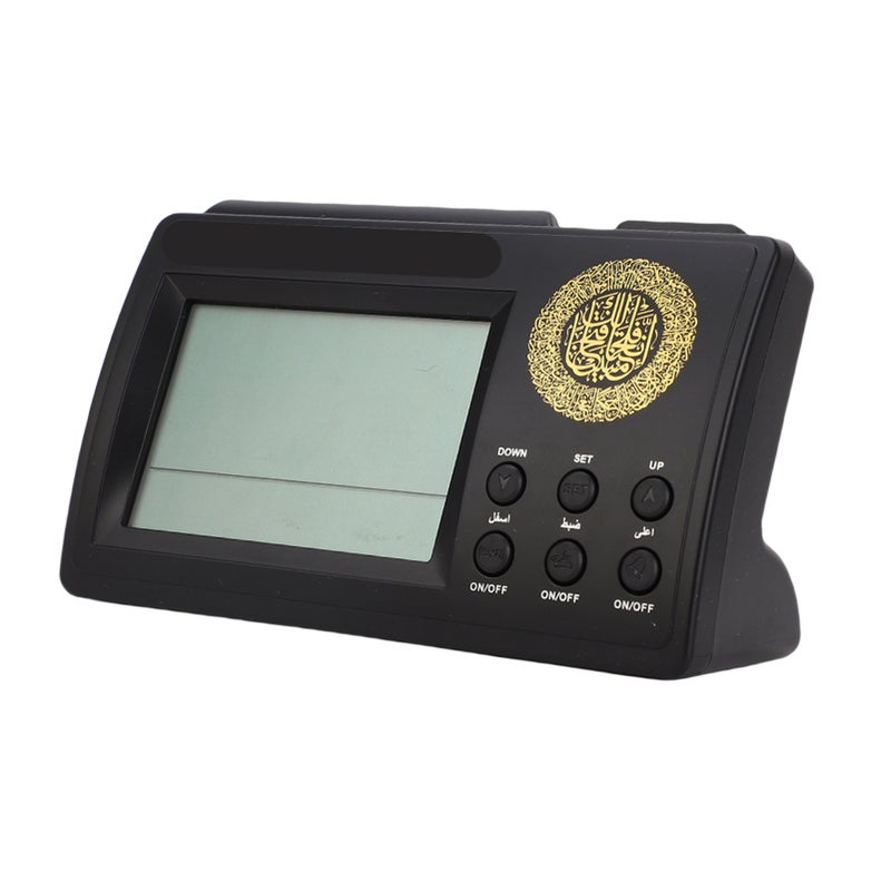 1pc Muslim Islamic Prayer Praying Azan Athan Alarm Clock Gifts Black - Image 5