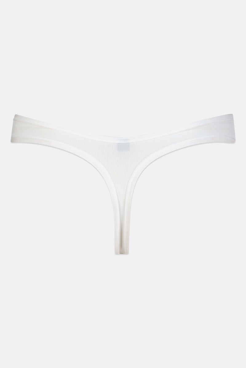 BCBG Women 3 Pieces Brand Logo High Cut Panties, Multicolor - Image 5