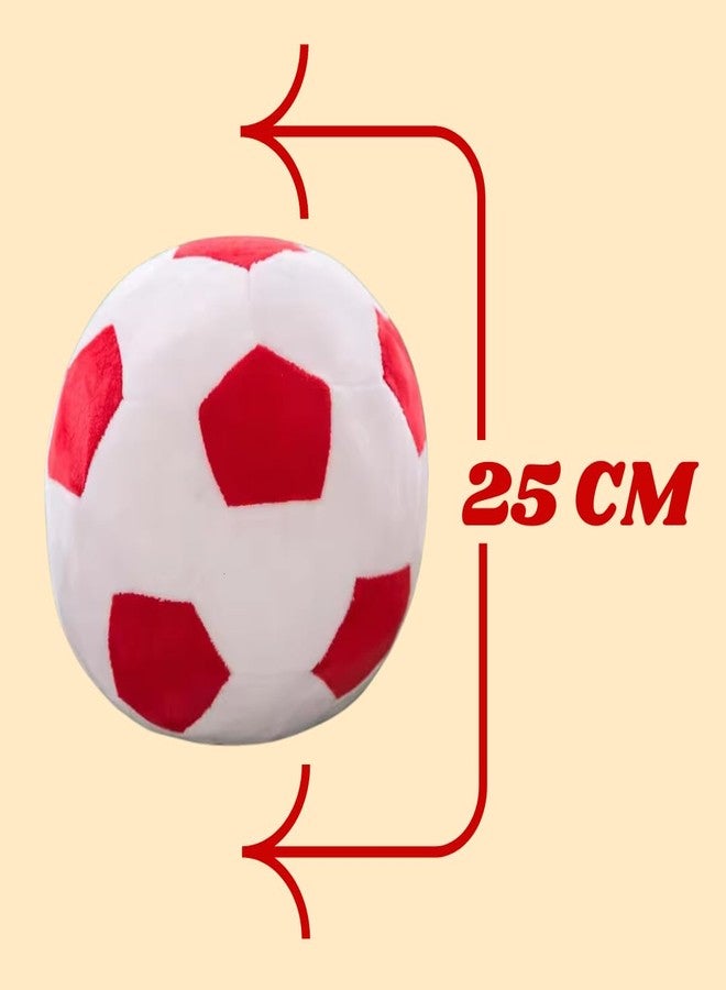 TechMax Solution لعبة كرة قطيفة بيضاء وحمراء من TechMax Solution - Image 2