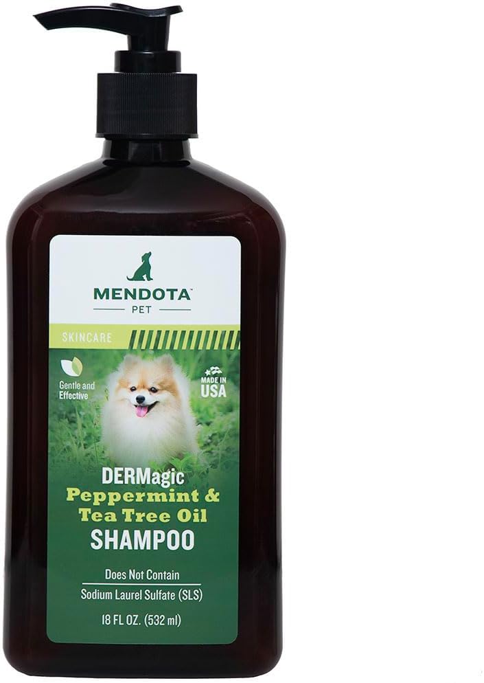 DERMagic Peppermint Tea Tree Oil Shampoo 18 fl oz