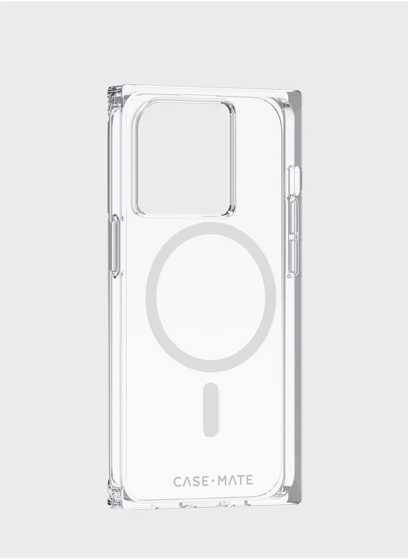 CASE-MATE Blox Clear Frost With Magsafe Iphone 14 Pro Case