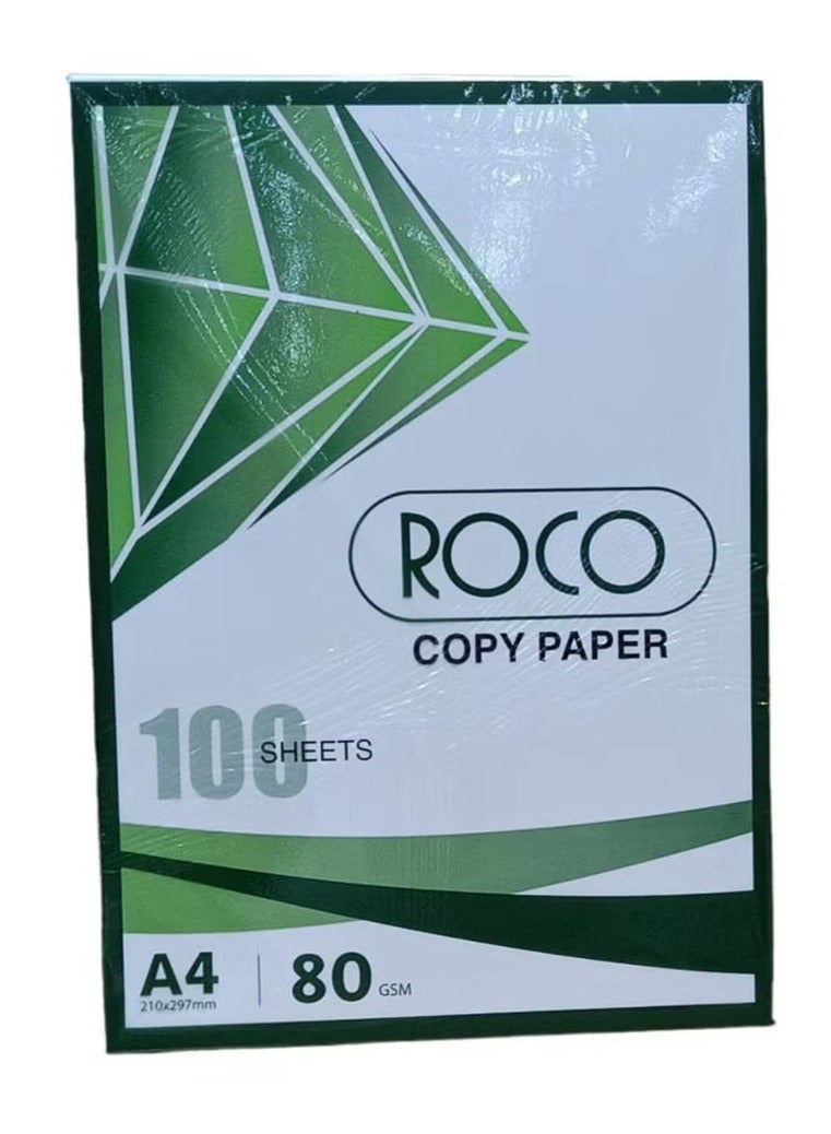 ROCO Printer Paper A4, 100 Sheets, 80 gsm 
