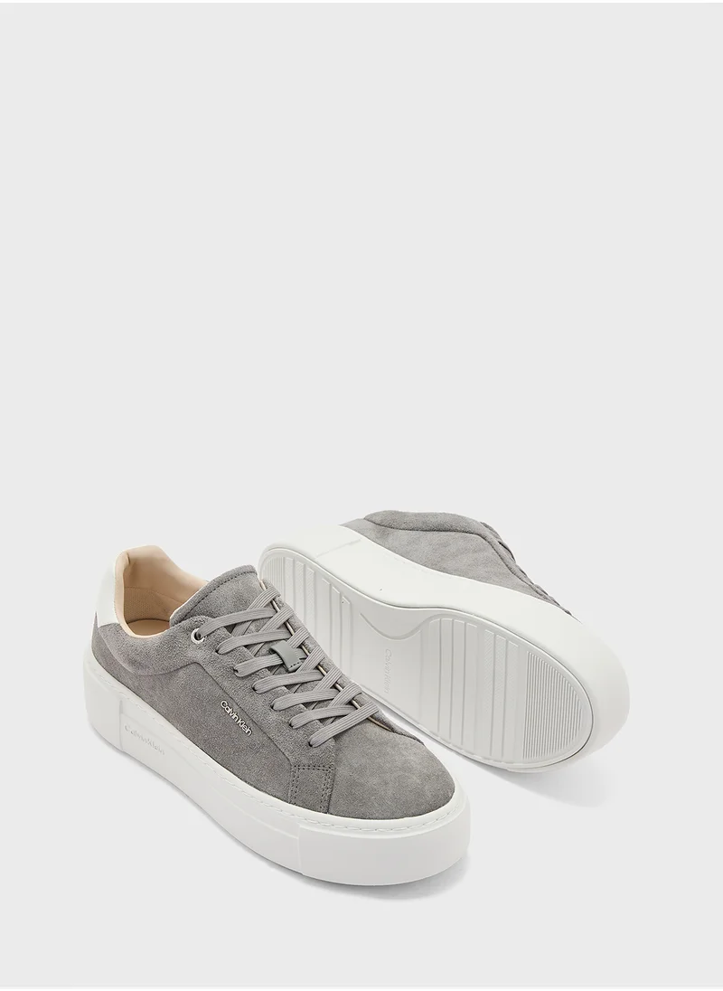 CALVIN KLEIN Lace Up Low Top Sneakers