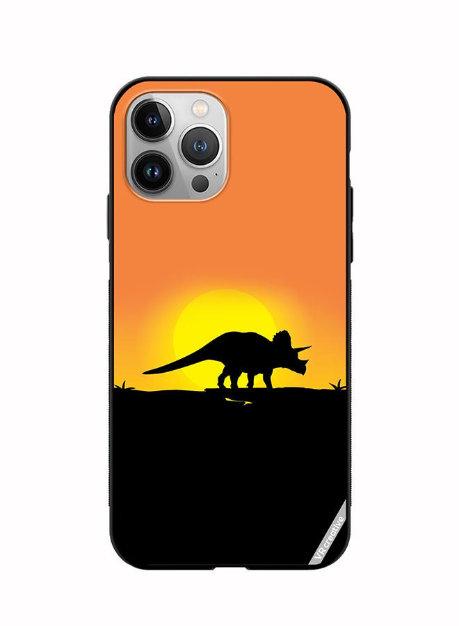 VR CREATIVE Protective Case Cover For Apple iPhone 11 Pro Max Dinosaur Design Multicolour - Image 1