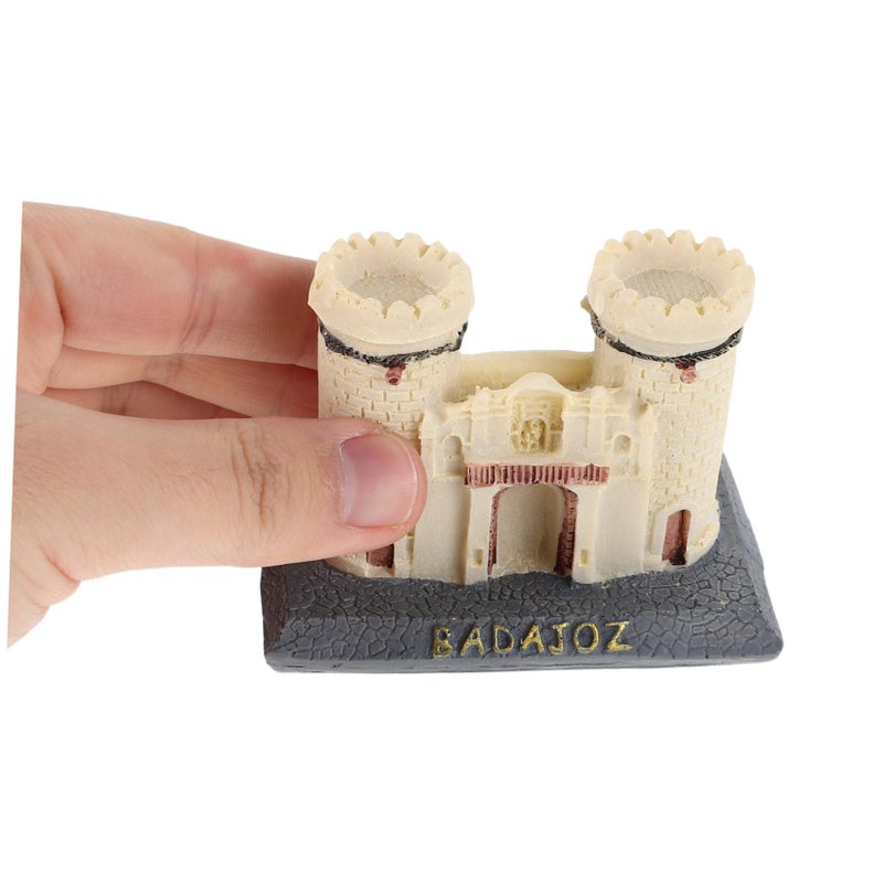 Miniature Spanish Castle Figurine For Fairy Garden Ornament Decor - Image 4