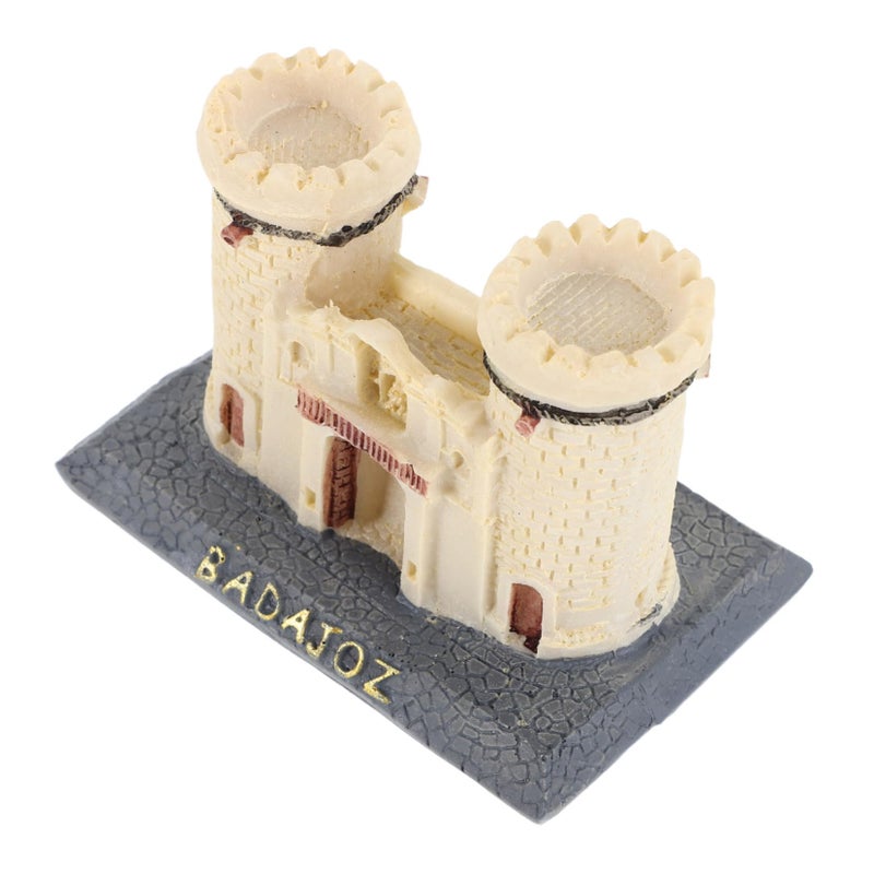 Miniature Spanish Castle Figurine For Fairy Garden Ornament Decor - Image 2