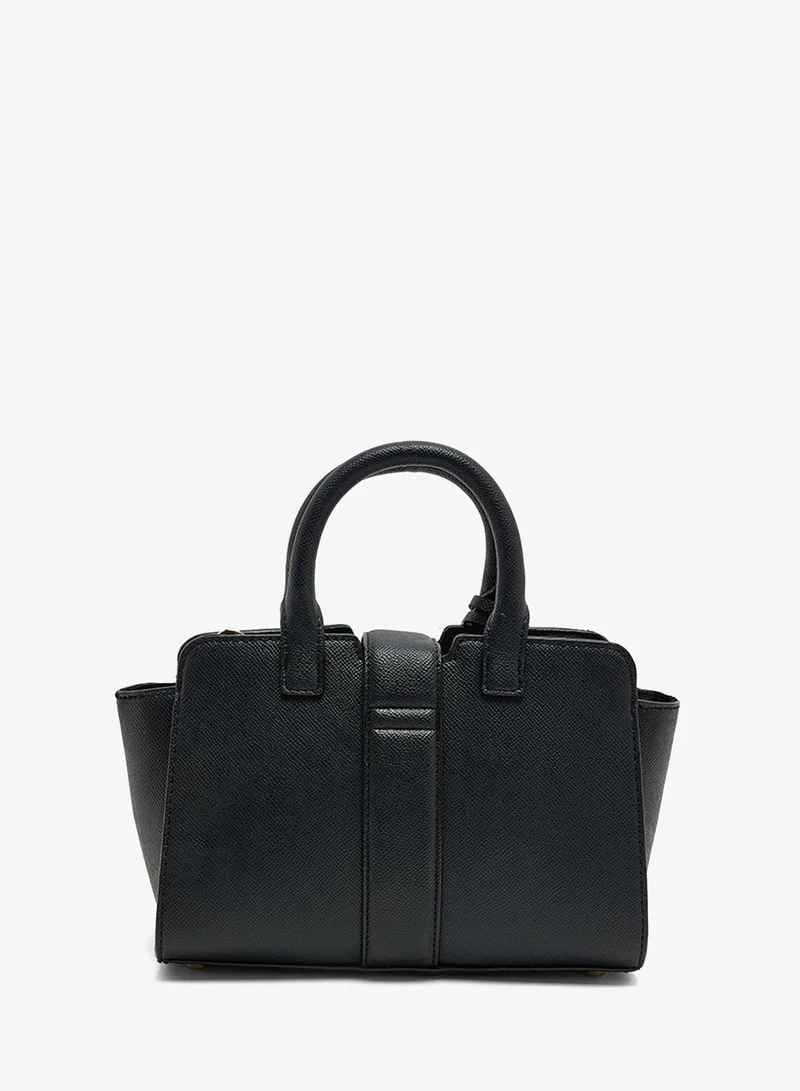 ANNE KLEIN  Anne Klein Textured Zippered Satchel Bag for Women | Best Price UAE