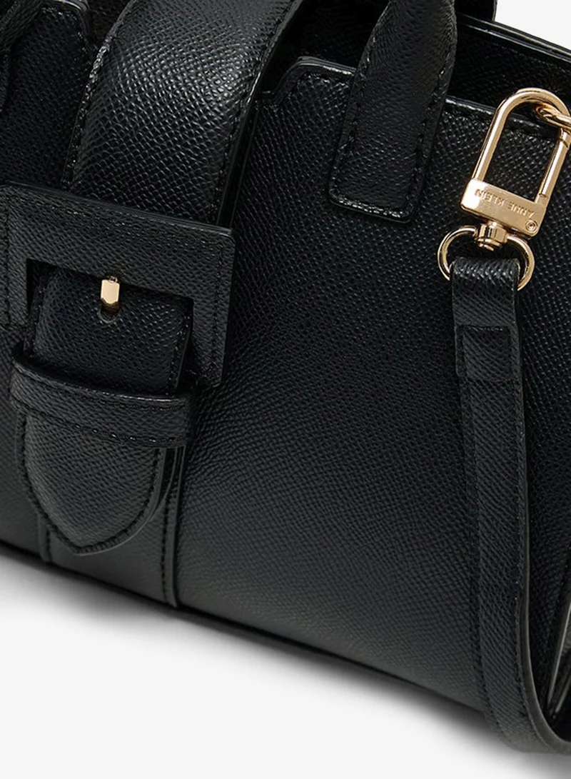ANNE KLEIN  Anne Klein Textured Zippered Satchel Bag for Women | Best Price UAE