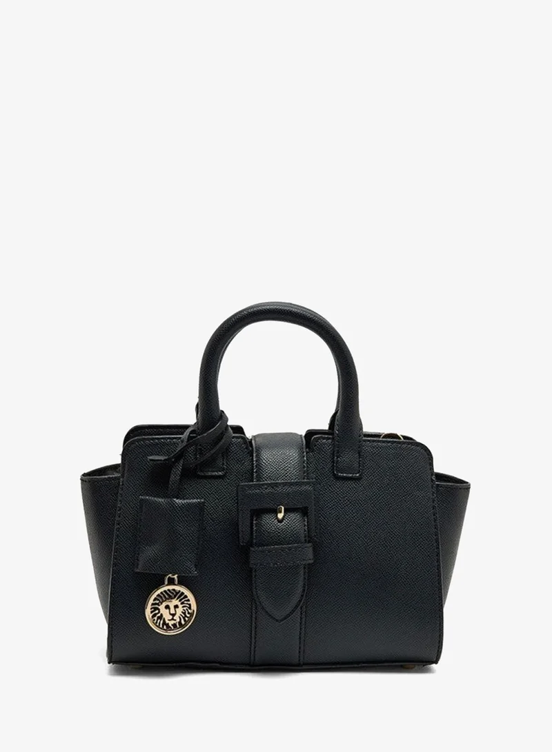 Anne Klein Textured Zippered Satchel Bag