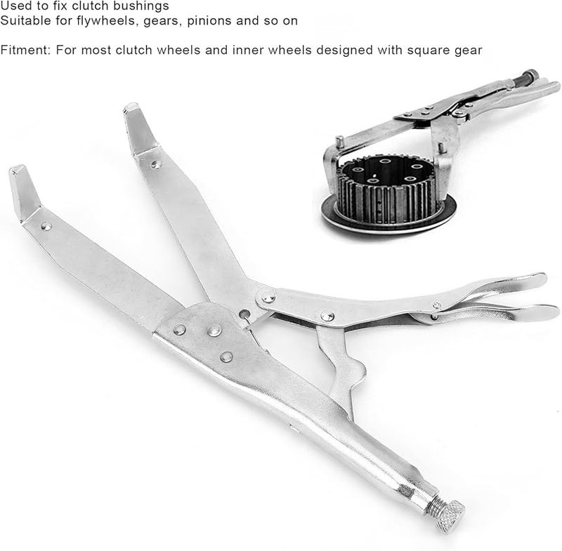 5.5 Inch Steel Alloy Clutch Plier Tool for Motorcycle Flywheel and Gear Repair - Image 5