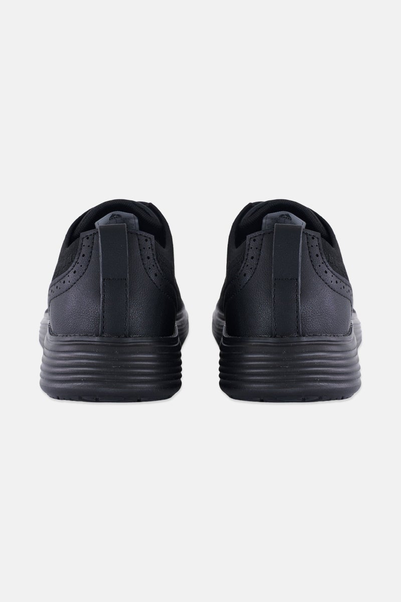 RBX Men Lace Up Casual Shoes, Black - Image 2