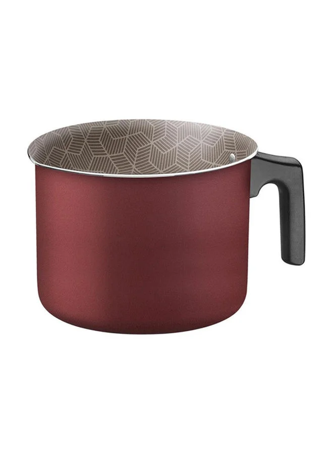 TRAMONTINA Tramontina Paris 14cm 1.9L Red Aluminum Multipurpose Boiler with Interior and Exterior Starflon Max Red PFOA Free Nonstick Coating