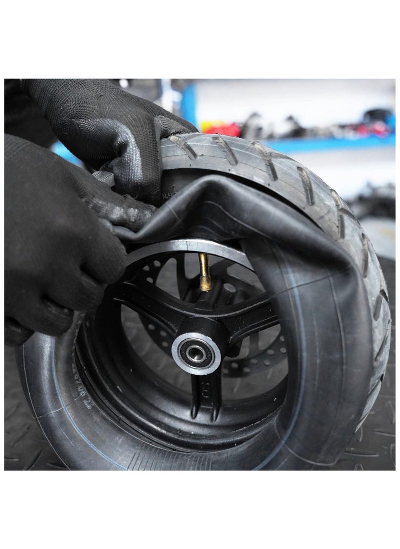 FIRST PRO 2-Pack 10x2.50” Inner Tubes replacement for 10-Inch Electric Scooter, Compatible with 36V/48V 400W-800W Hub Motor, TR87 Angled Stem, Off-Road Ready for E10 Electric Scooter Tires  - Image 2