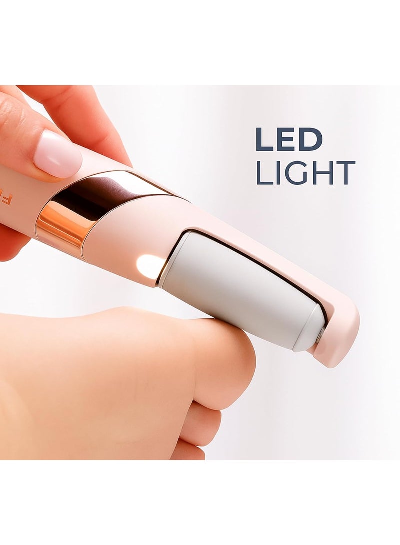 Flawless Electric Foot File For Heel, Professional Grinding and Pedicure Tools (Pink) - Image 4