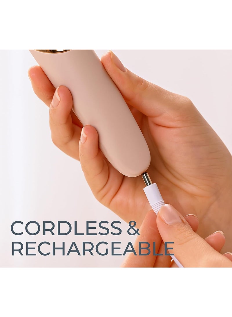 Flawless Electric Foot File For Heel, Professional Grinding and Pedicure Tools (Pink) - Image 3