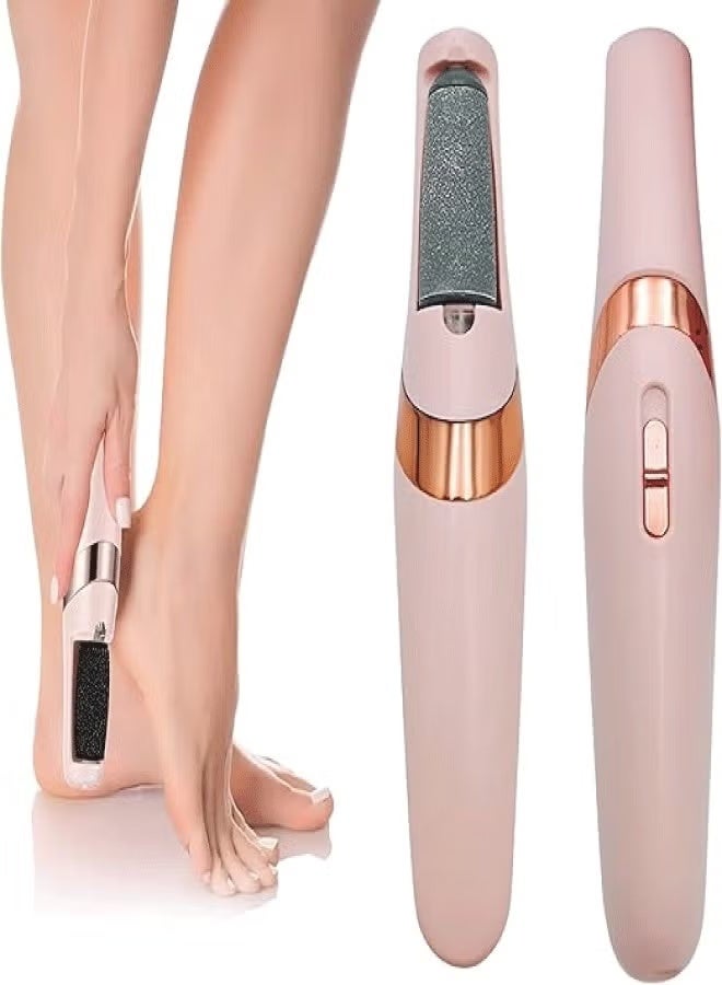 Flawless Electric Foot File For Heel, Professional Grinding and Pedicure Tools (Pink) - Image 2