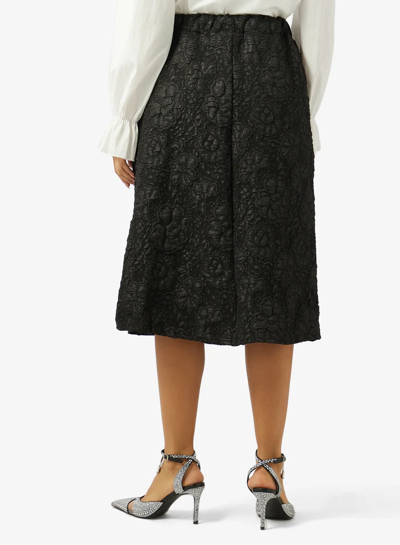 Khizana  Textured Skirt for Women | Best Price UAE