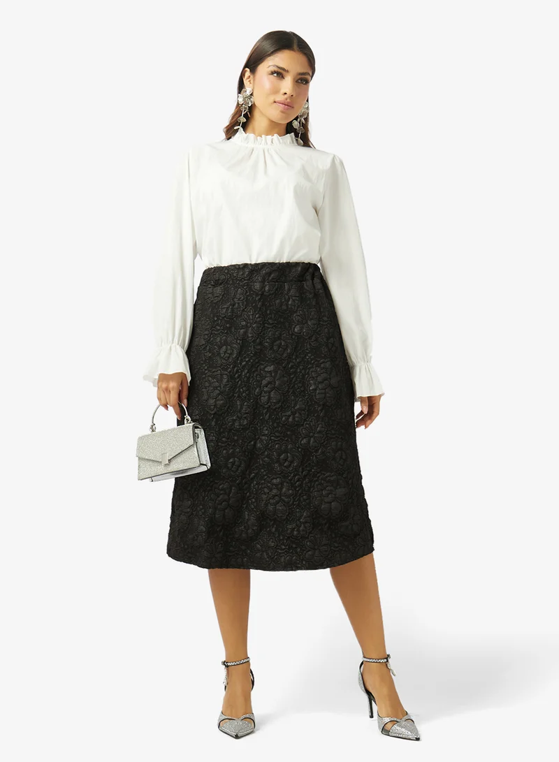 خزانة Textured Skirt