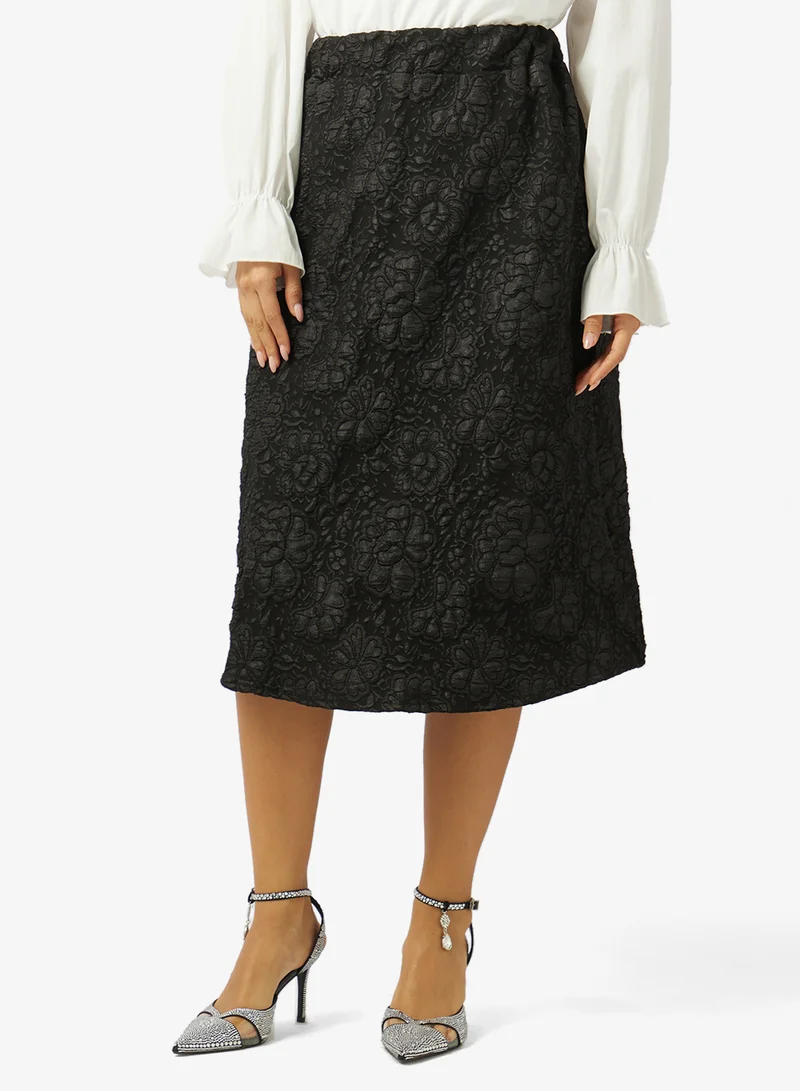 خزانة Textured Skirt