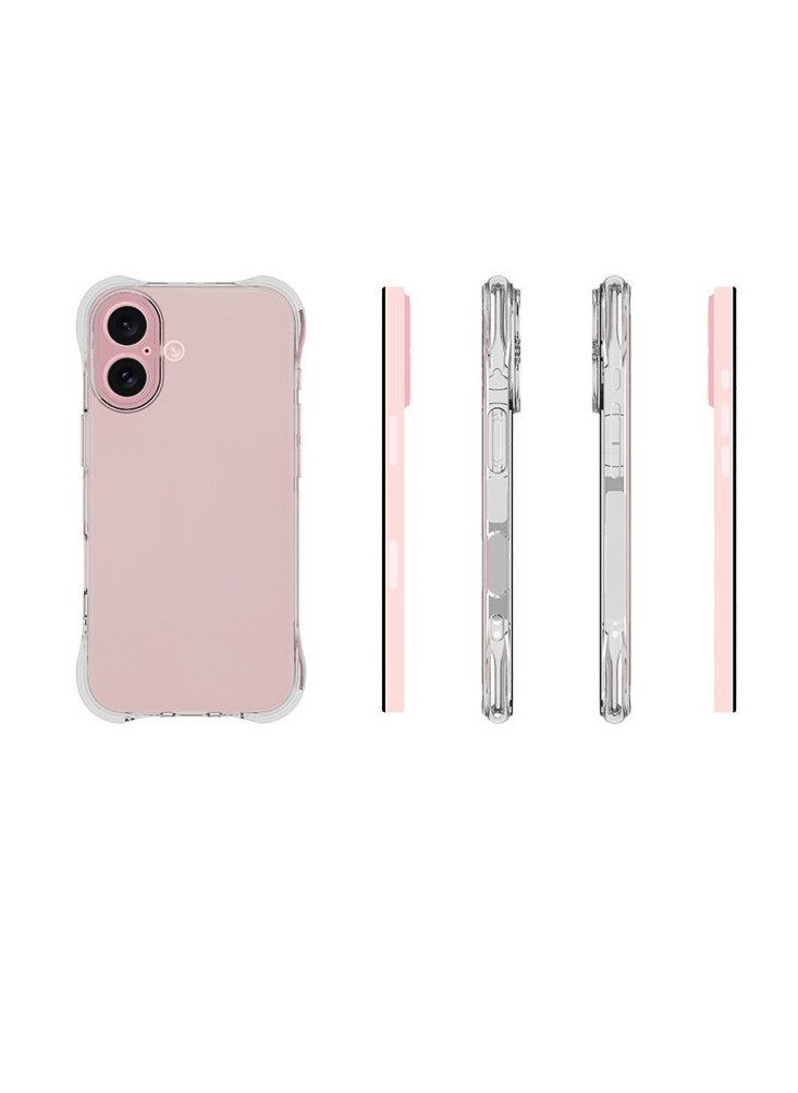 URBBKING Four Corners TPU Shock-Absorption Flexible Cell Phone Case Cover For iPhone 16  - Image 3