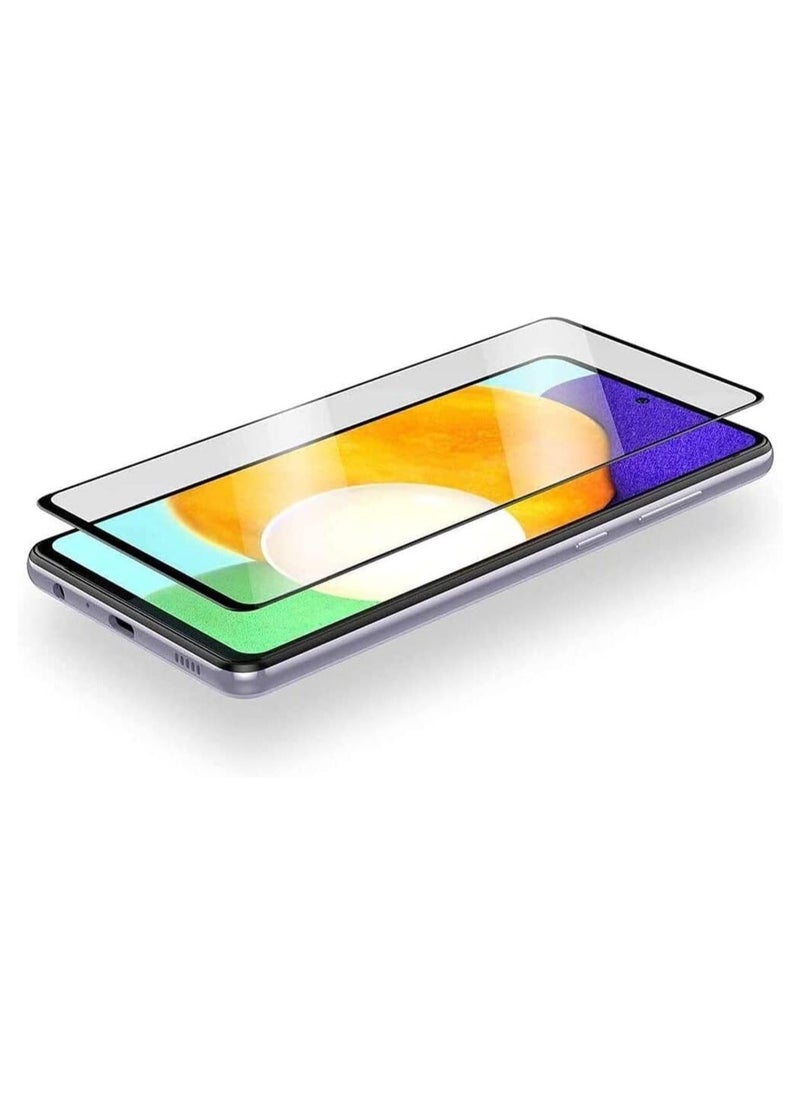 TIGER - 2-Pack 5D Clear Tempered Glass Screen Protector for Samsung Galaxy || Full-Screen Coverage, Ultra HD Clarity, 9H Hardness Glass, Anti-Fingerprint, Scratch-Resistant, Bubble-Free, Case Friendly, Easy Installation, Touch Sensitive, HD Tempered Film (SAMSUNG A71 4G) - Image 1