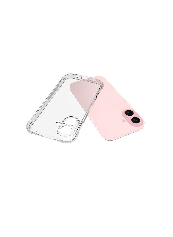 URBBKING Four Corners TPU Shock-Absorption Flexible Cell Phone Case Cover For iPhone 16  - Image 1