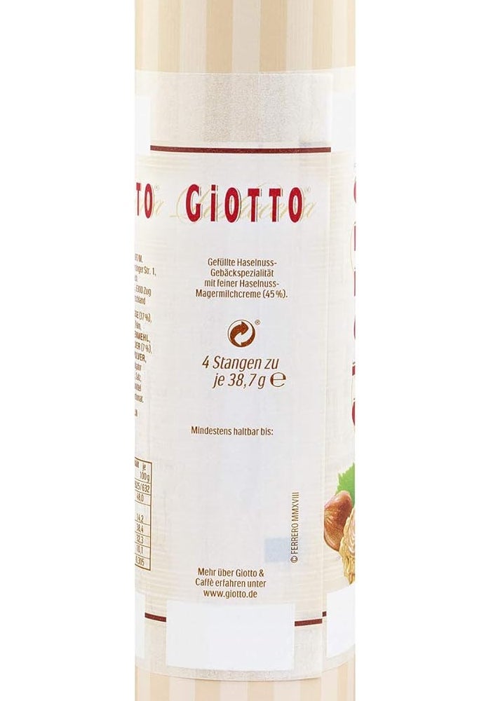 Ferrero Giotto Hazelnut Pastry - Creamy Hazelnut Filling in Crisp Wafer Shell, 4 x 38.7g - Image 3