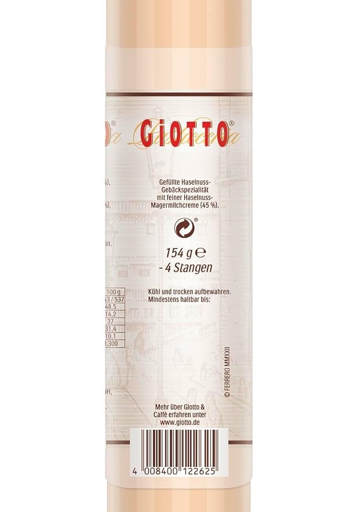Ferrero Giotto Hazelnut Pastry - Creamy Hazelnut Filling in Crisp Wafer Shell, 4 x 38.7g - Image 4