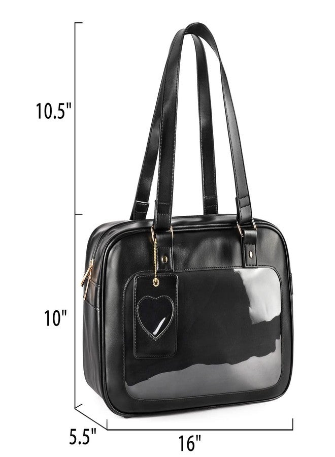 STEAMEDBUN Ita Bag Japanese School Bag with Insert Tote Shoulder Anime Purse for Cosplay - Image 3