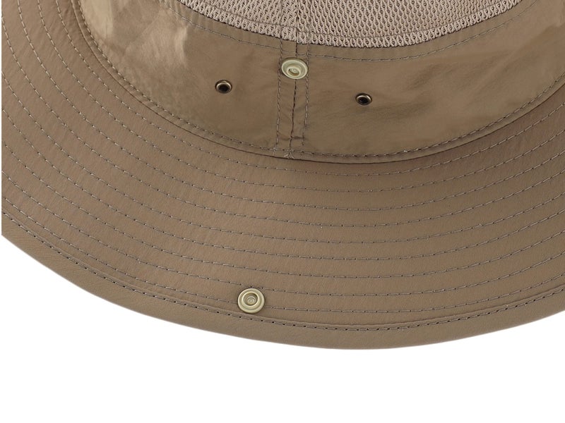 Connectyle Outdoor Mesh Sun Hat Wide Brim Sun Protection Hat Summer Fishing Hunting Hiking Gardenig Hat Dark Khaki - Image 5