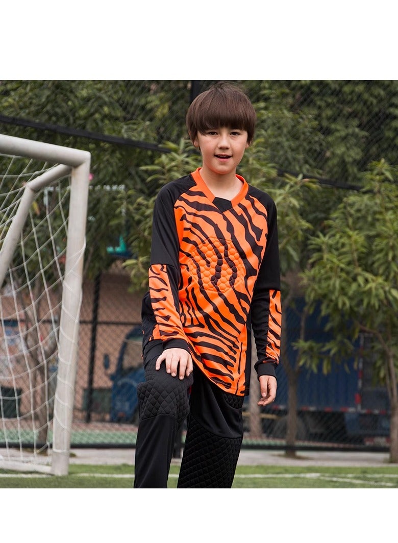 Generic Football goalkeeper uniform long sleeved two-piece set - Image 2