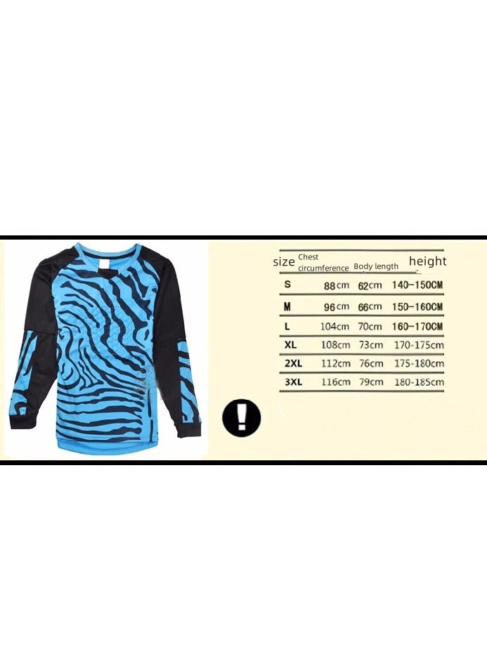 Generic Football goalkeeper uniform long sleeved two-piece set - Image 3