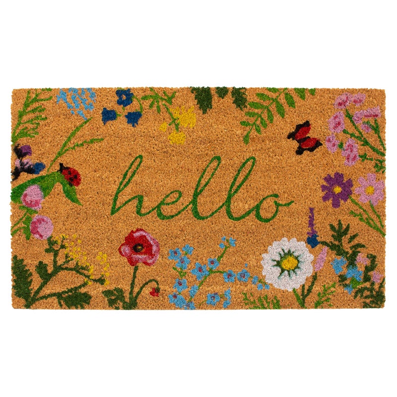 Calloway Mills حصيرة ترحيب زهور كالوواي ميلز AZ105991729، 17" × 29"، متعددة الألوان - Image 5
