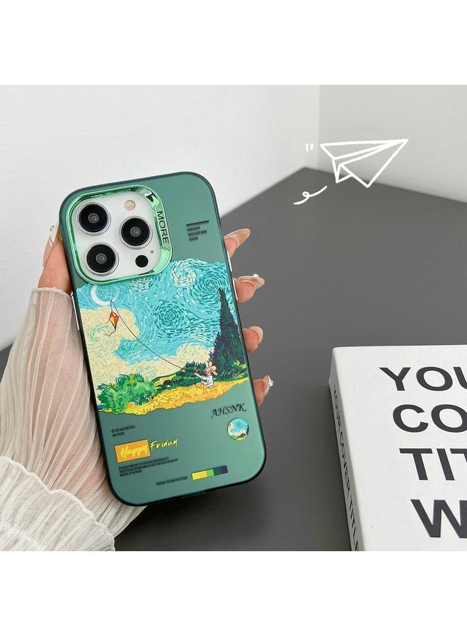 اس-توب جراب لهاتف iPhone 15 Pro مع رسم توضيحي للعدسات المطلية بالكهرباء - Image 2