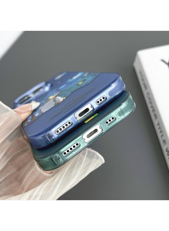 اس-توب جراب لهاتف iPhone 15 Pro مع رسم توضيحي للعدسات المطلية بالكهرباء - Image 4