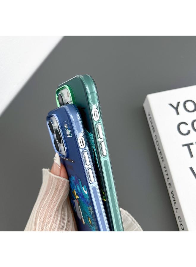 اس-توب جراب لهاتف iPhone 15 Pro مع رسم توضيحي للعدسات المطلية بالكهرباء - Image 5