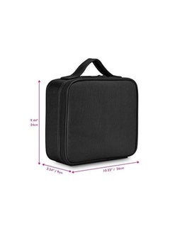 HOPHOP Travel Makeup Case, Cosmetic Organizer Bag Makeup Train Case With Compartment  - Image 5