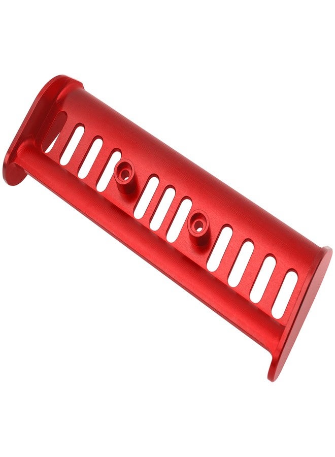 Vgoohobby Metal Tail Wing Rear Spoiler Upgrade Parts Compatible with Hyper Go H14BM H16BM MJX 14209 14210 16207 16208 16209 16210 H16 M162 1/14 1/16 RC Car (Red) - Image 4
