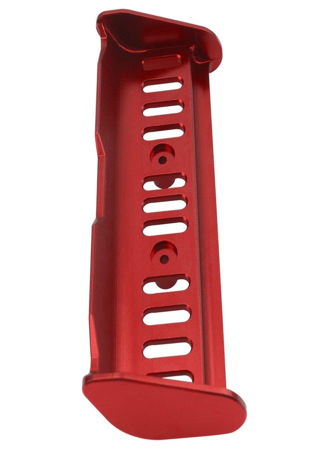 Vgoohobby Metal Tail Wing Rear Spoiler Upgrade Parts Compatible with Hyper Go H14BM H16BM MJX 14209 14210 16207 16208 16209 16210 H16 M162 1/14 1/16 RC Car (Red) - Image 3